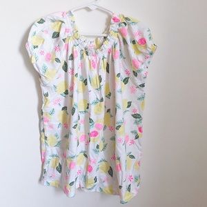 Oshkosh floral tops size 8